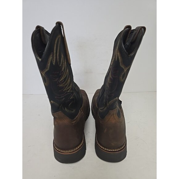 Thorogood Men's 11" Steel Toe WP Western Wellington Work Boot USA 804-4330 11 2E - Picture 3 of 6